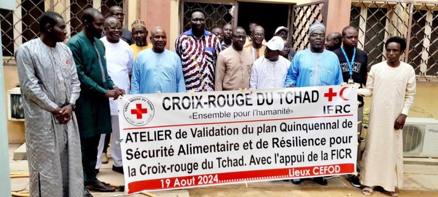 Tchad : la Croix-Rouge valide le plan quinquennal de sécurité alimentaire et de résilience