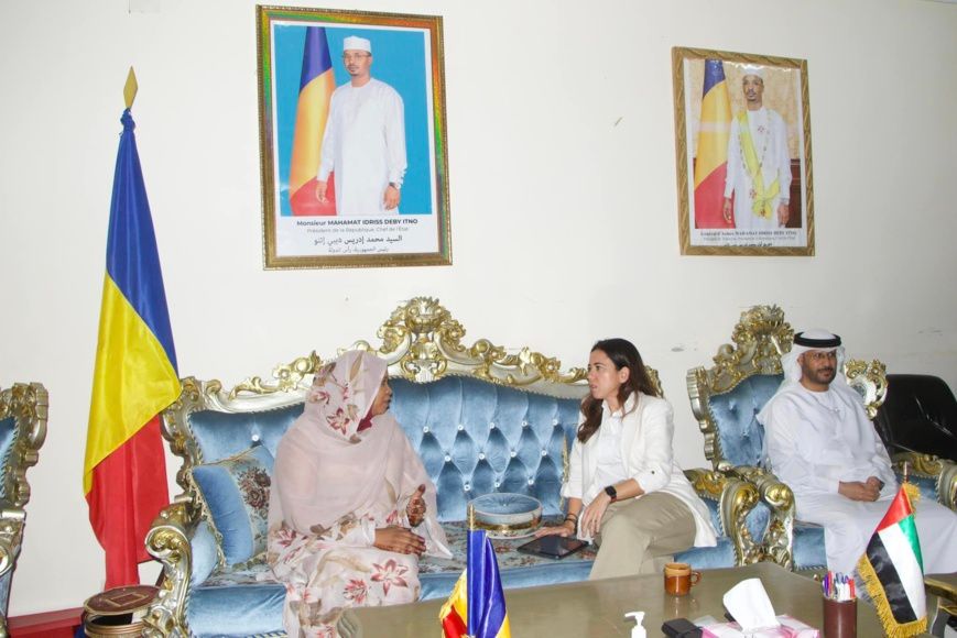 Tchad : Visite conjointe de la Ministre déléguée auprès du Ministre des Affaires Étrangères et de la Sous-Secrétaire d'État émiratie à Abéché