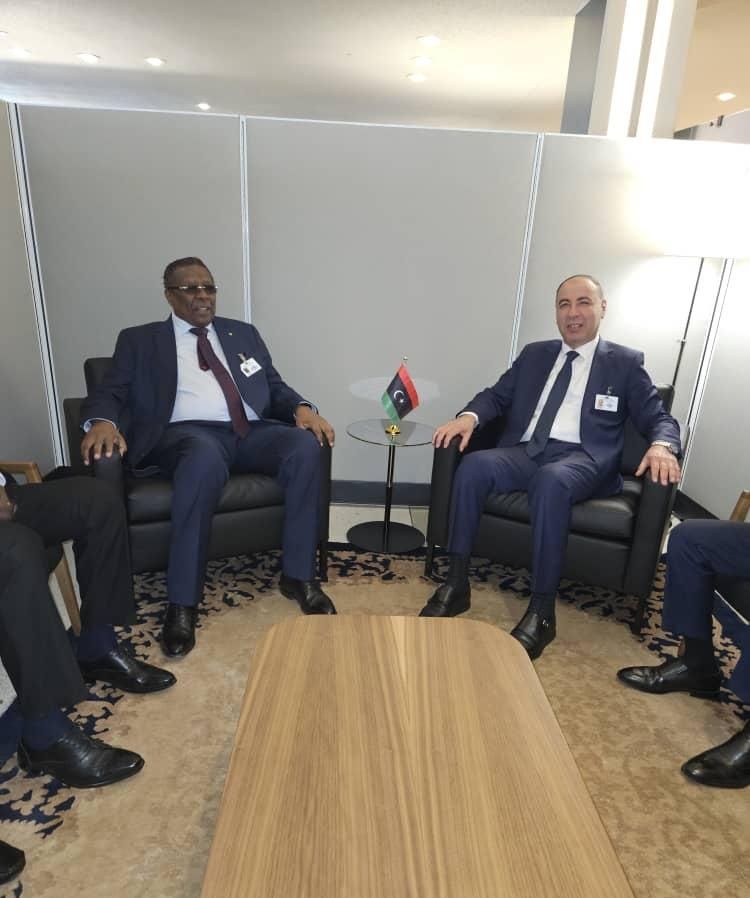 Tchad : Rencontre entre le Ministre des Affaires Étrangères et son homologue Libyen aux Nations Unies