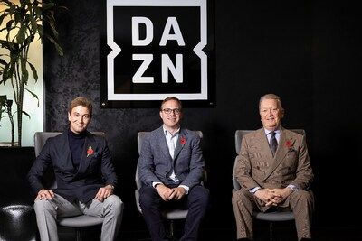 DAZN et Queensberry annoncent un accord historique sur les droits médiatiques mondiaux