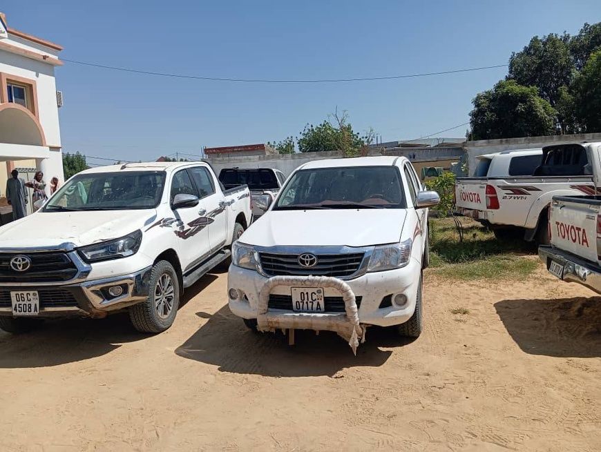 Tchad : Remise officielle des 19 véhicules saisis lors de l'opération « KAFO V »