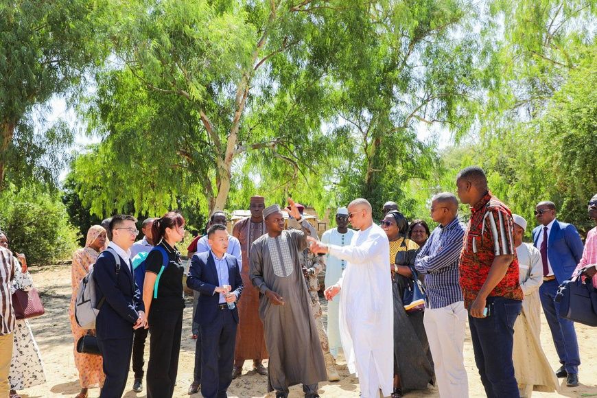Le Tchad investit dans le sport de base : Le ministre DJERMAH AUMI visite des sites clés