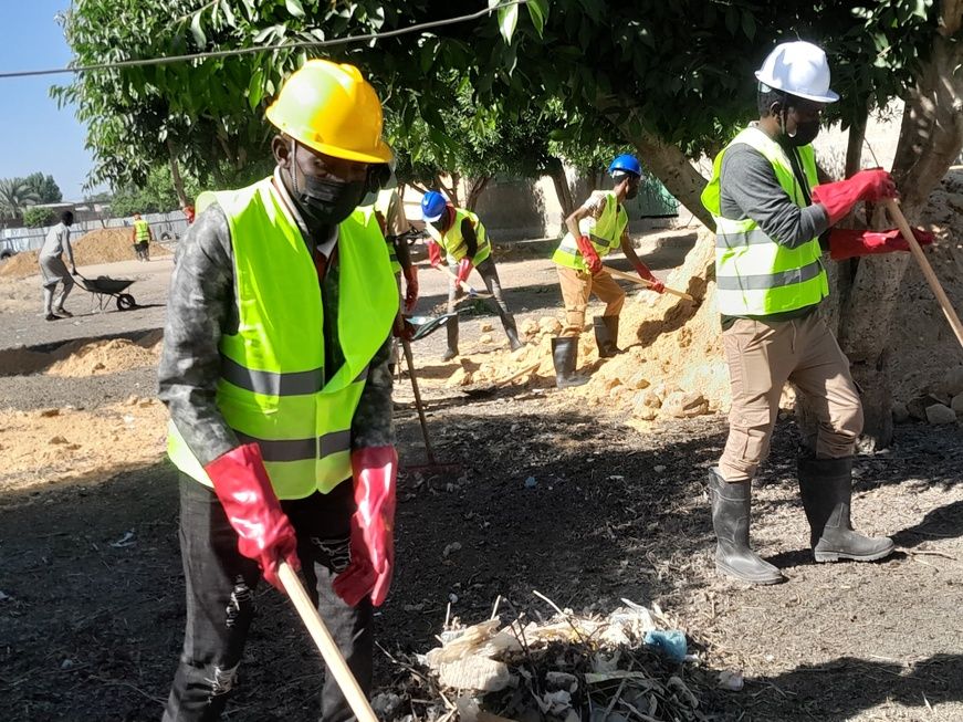 Initiative citoyenne : Le Tchad D’abord embellit le Complexe Scolaire Nour Al Islam