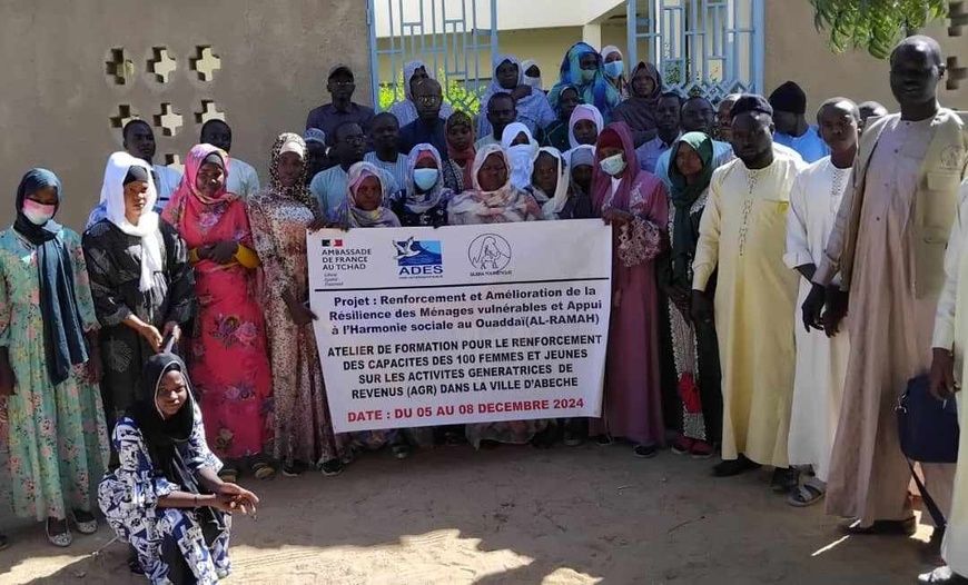 Tchad : à Abéché, l'ONG Guera Touristique renforce les capacités de 100 femmes et jeunes sur les AGR