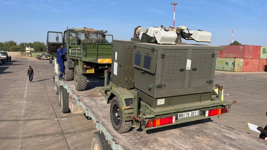 Retrait des forces armées françaises du Tchad : Plus de 45 tonnes de matériel ont été acheminées vers la France