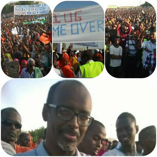 DJIBOUTI - MANIFESTATION DU 20 NOVEMBRE 2015 : J'Y ÉTAIS !