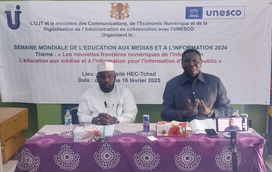 Tchad : L'UJT célèbre en différé la Semaine mondiale de l’éducation aux médias et à l’information 2024