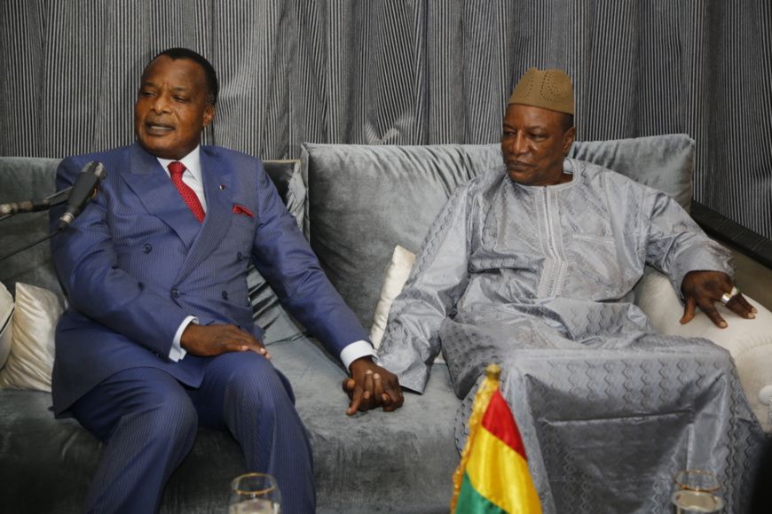 Congo/Guinée : Denis Sassou N’Guesso présent à l’investiture d'Alpha Condé