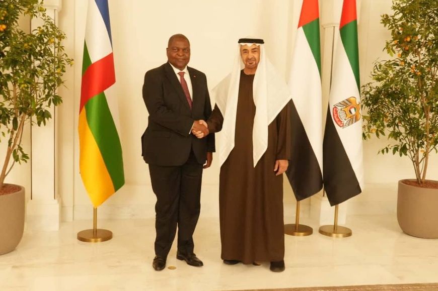 Signature de plusieurs protocoles d'accord entre la République Centrafricaine et les Émirats.