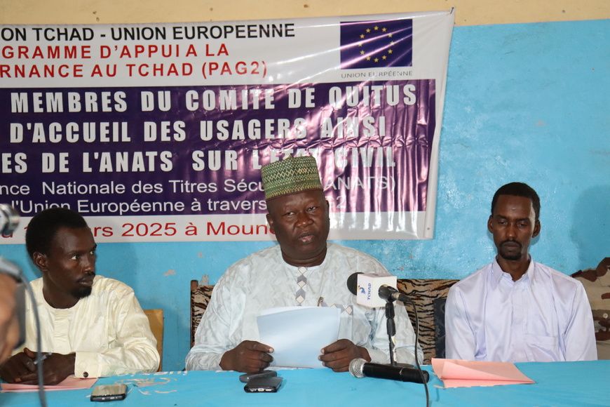 Gouvernance locale au Tchad : L’UE et l’ANATS forment les comités de quitus du Sud