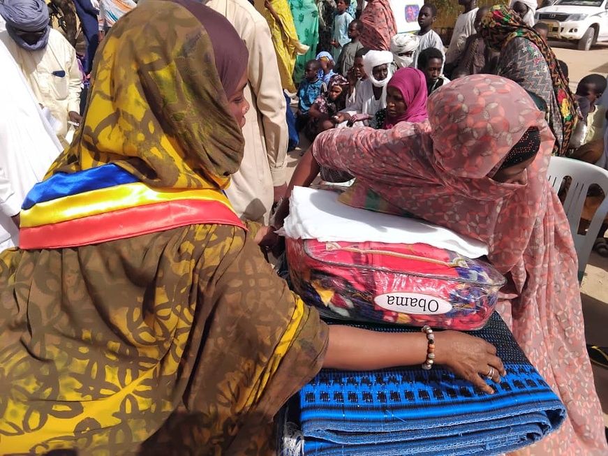 Tchad : Le Ministère de l'Action Sociale apporte son assistance en faveur des victimes de l'incendie survenu le 5 mars à Kalaït