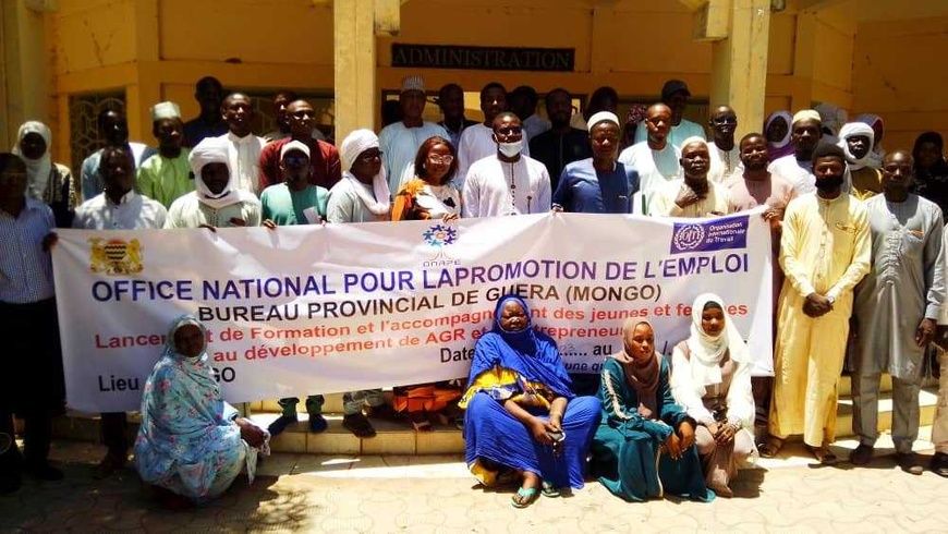 Tchad : au Guéra, formation des jeunes et femmes sur les outils TRIE et CREE du BIT à Mongo