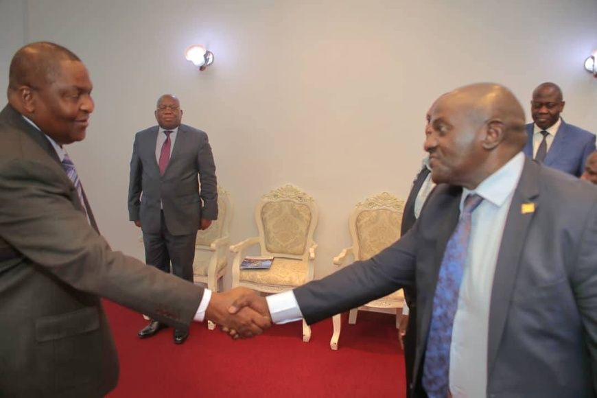 RCA : le président de la République reçoit un émissaire ougandais
