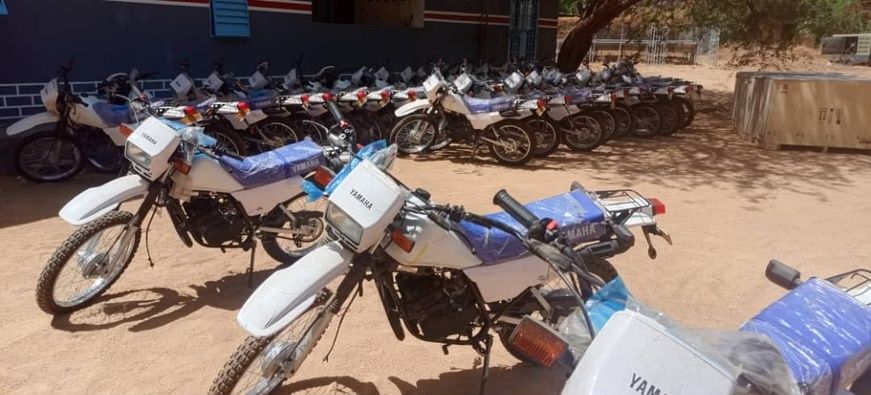 Tchad : Le Guéra reçoit des motos et des réfrigérateurs pour booster ses services de santé