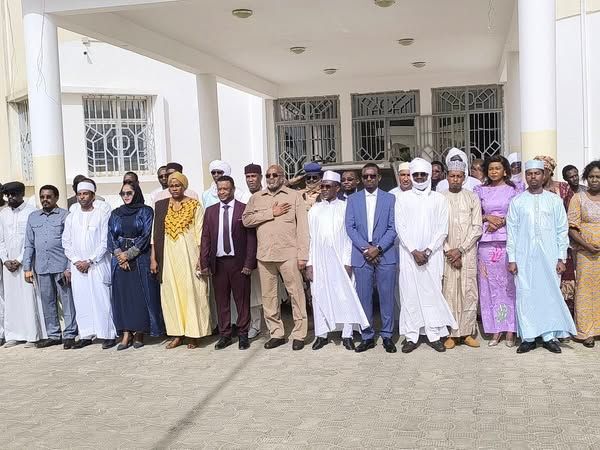 Tchad : Le Ministre de l'Aménagement du Territoire préside la levée des couleurs