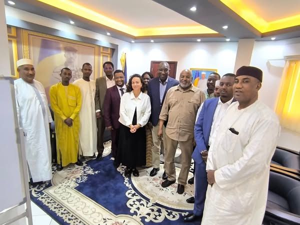 Tchad : Le Ministre de l'Aménagement du Territoire rencontre l'ONU-HABITAT pour renforcer le partenariat