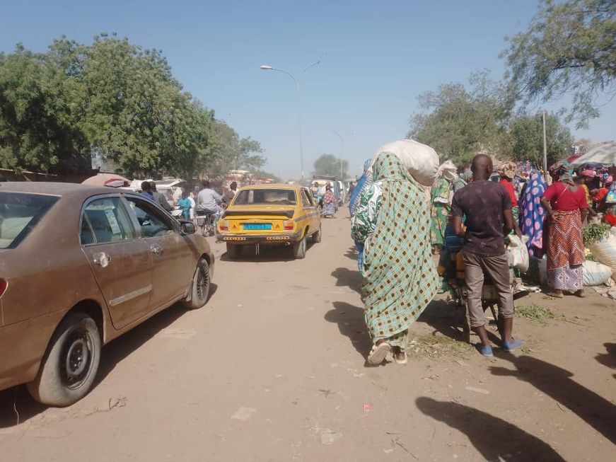 Tchad : Dembé, la circulation de la pagaille