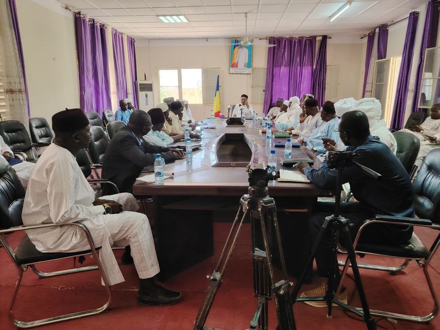 Tchad : au Kanem, le délégué général du gouvernement rencontre les chefs de services déconcentrés
