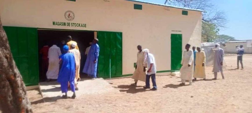 Tchad : au Guéra, cérémonie de réception du magasin villageois de Banda