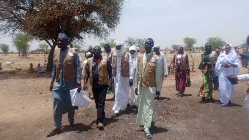 Tchad : la génération consciente du Guéra soutient les victimes d'incendie de Am-Nikel