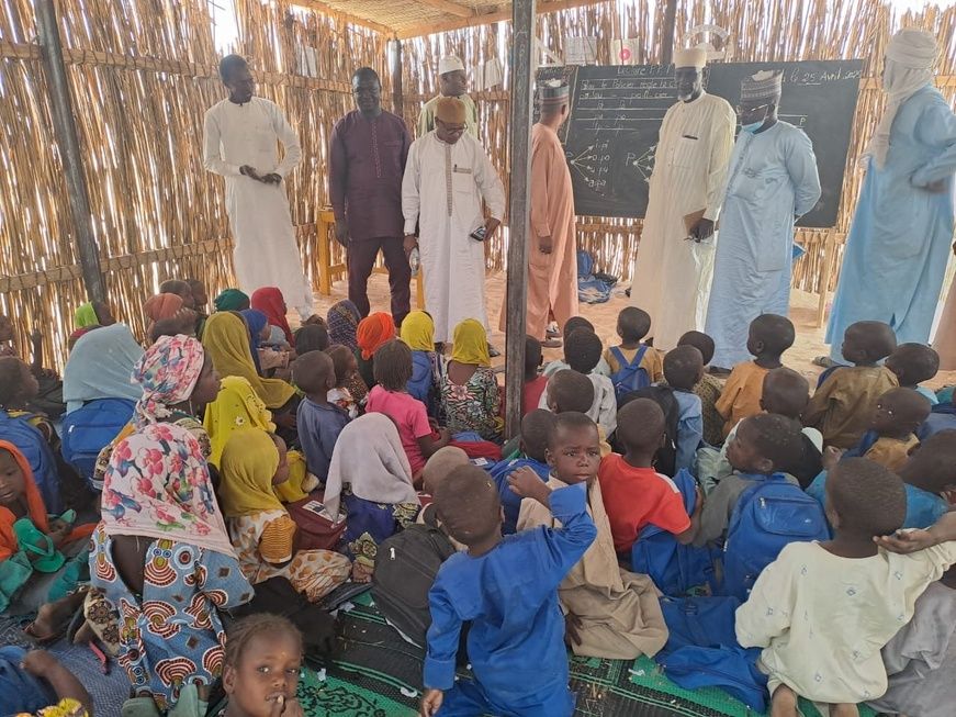 Tchad : Tournée du délégué provincial de l'Éducation Nationale dans le département de Fouli (Province du Lac)