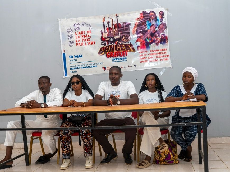 Tchad - Sarh, scène de l'espoir : L'Art au service de la paix