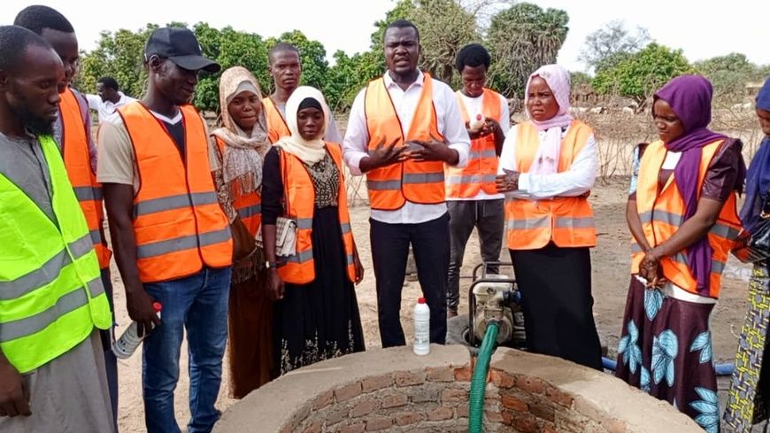 Tchad : L'AJASDG sensibilise la population de Mongo à l'hygiène et au traitement de l'eau des puits