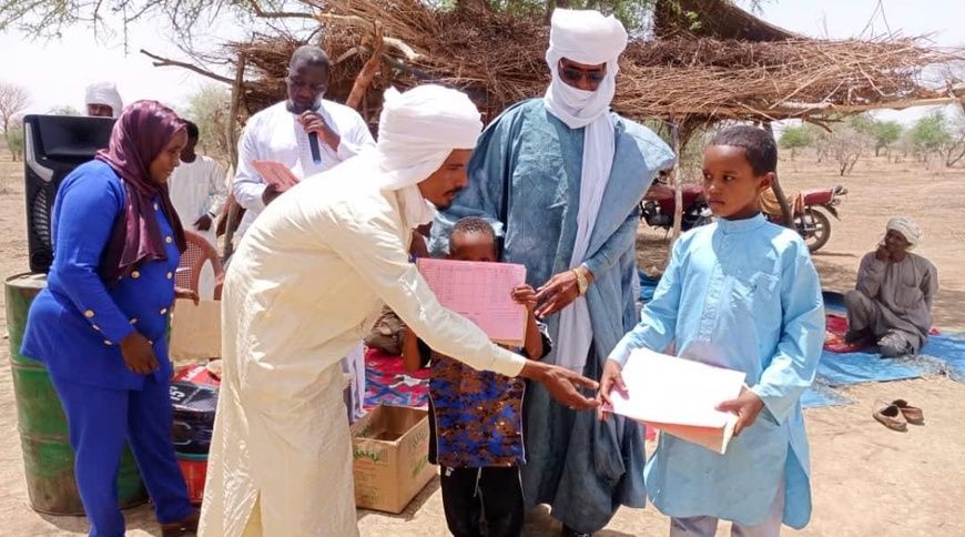 Tchad - Mongo : L'École Nomade Tchoubouk célèbre sa première cérémonie de fin d'année