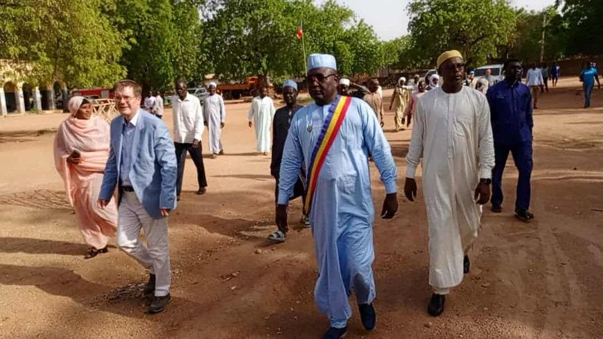 Tchad : au Guéra, visite officielle de l'ambassadeur allemand à la mairie de Mongo
