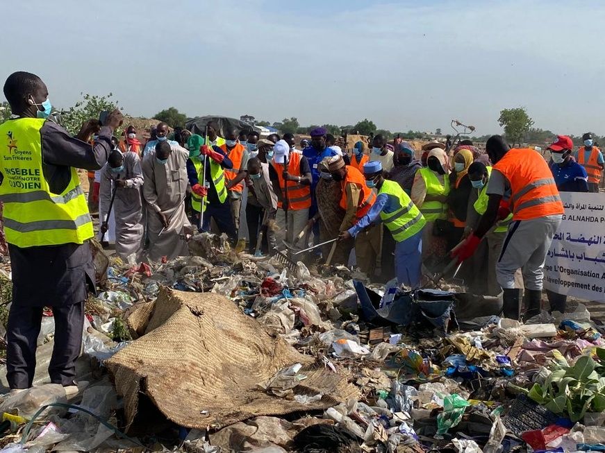 N'Djamena : Le 2e arrondissement lance une campagne de salubrité et de sensibilisation