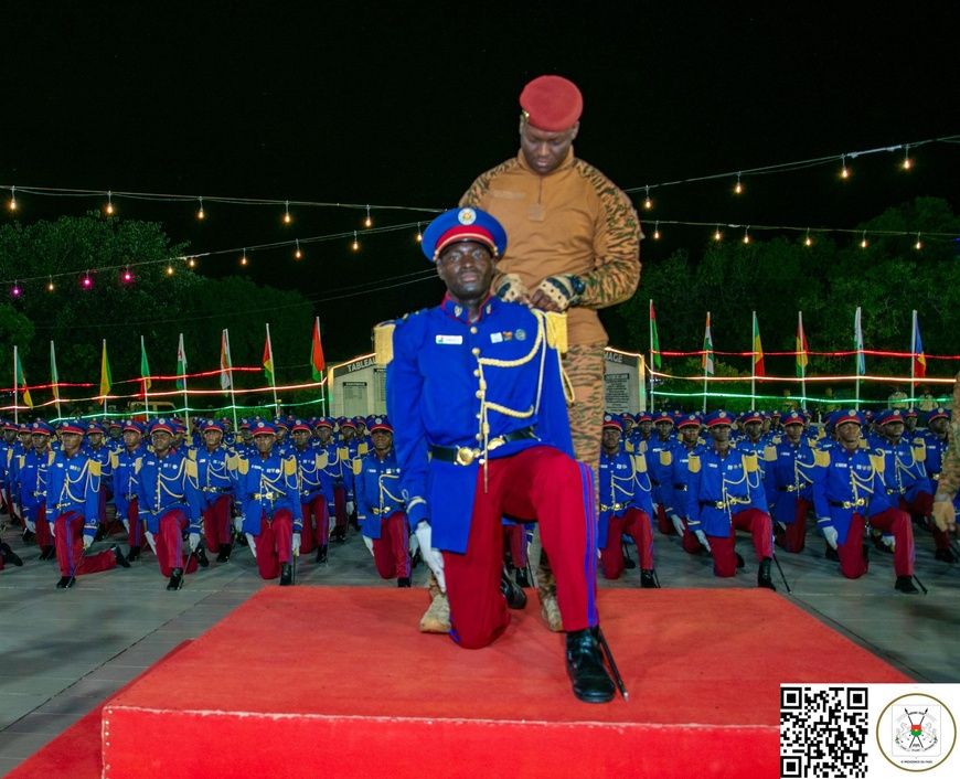 Burkina Faso : La 24e promotion de l'Académie militaire Georges-NAMOANO prête à combattre