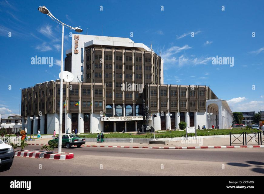 Vue partielle du siège du Ministère des Finances à Brazzaville(Photo d'archives)