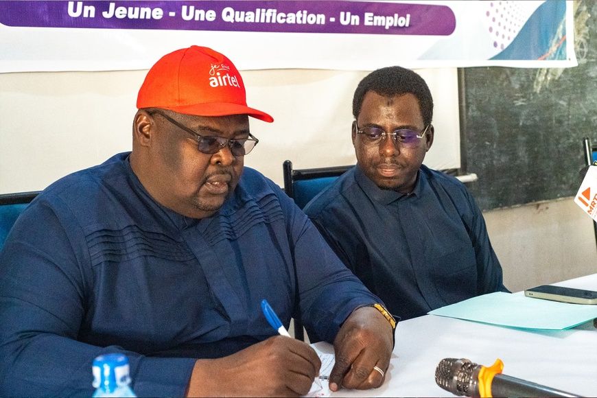 Tchad : L'ONAPE et Airtel lancent la formation de 500 jeunes pour l'auto-emploi