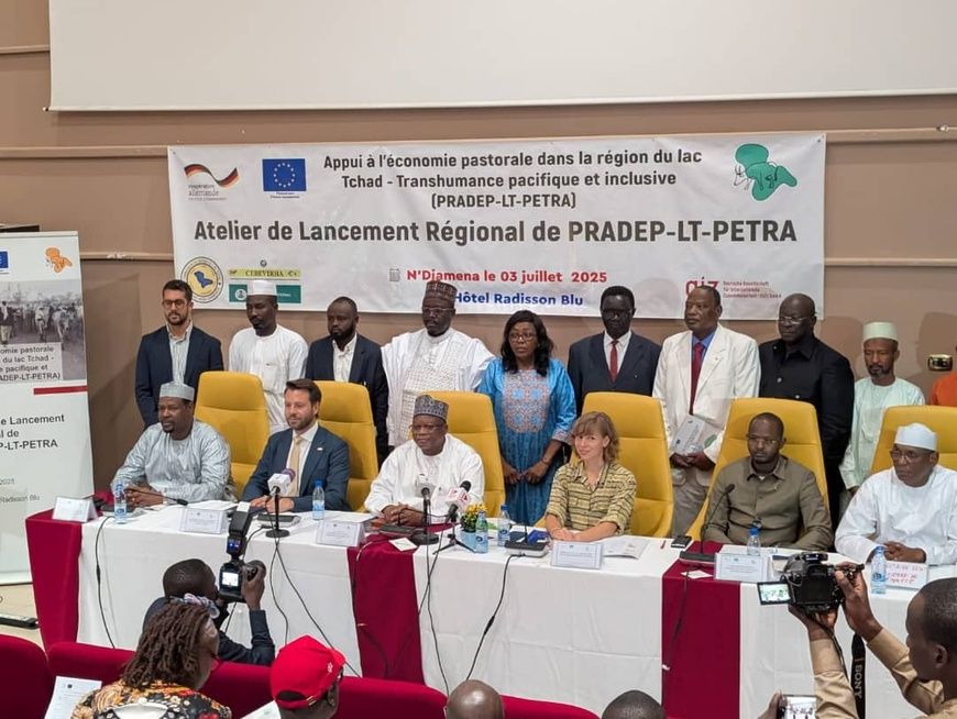 Tchad : Lancement officiel du projet PETRADEP pour la paix et le développement pastoral autour du Lac Tchad