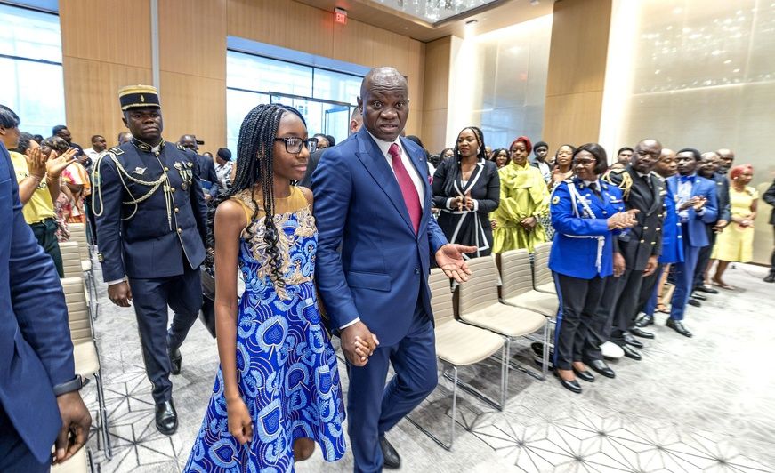 Gabon : le chef de l’État échange avec la communauté gabonaise résidant aux États-Unis