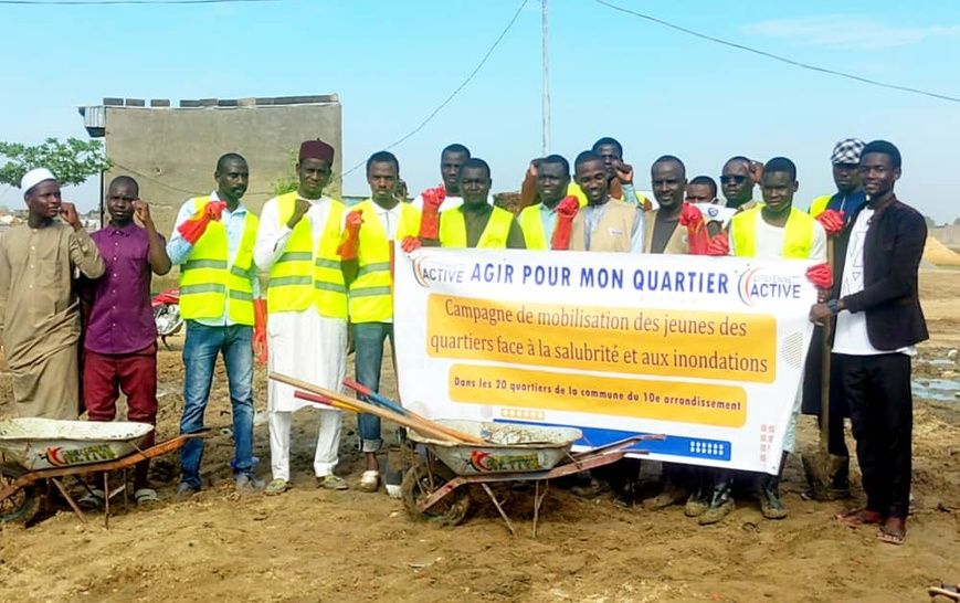 N'Djamena : ​"La Citoyenneté Active" lance la campagne "Agir dans mon quartier" à Fondoré
