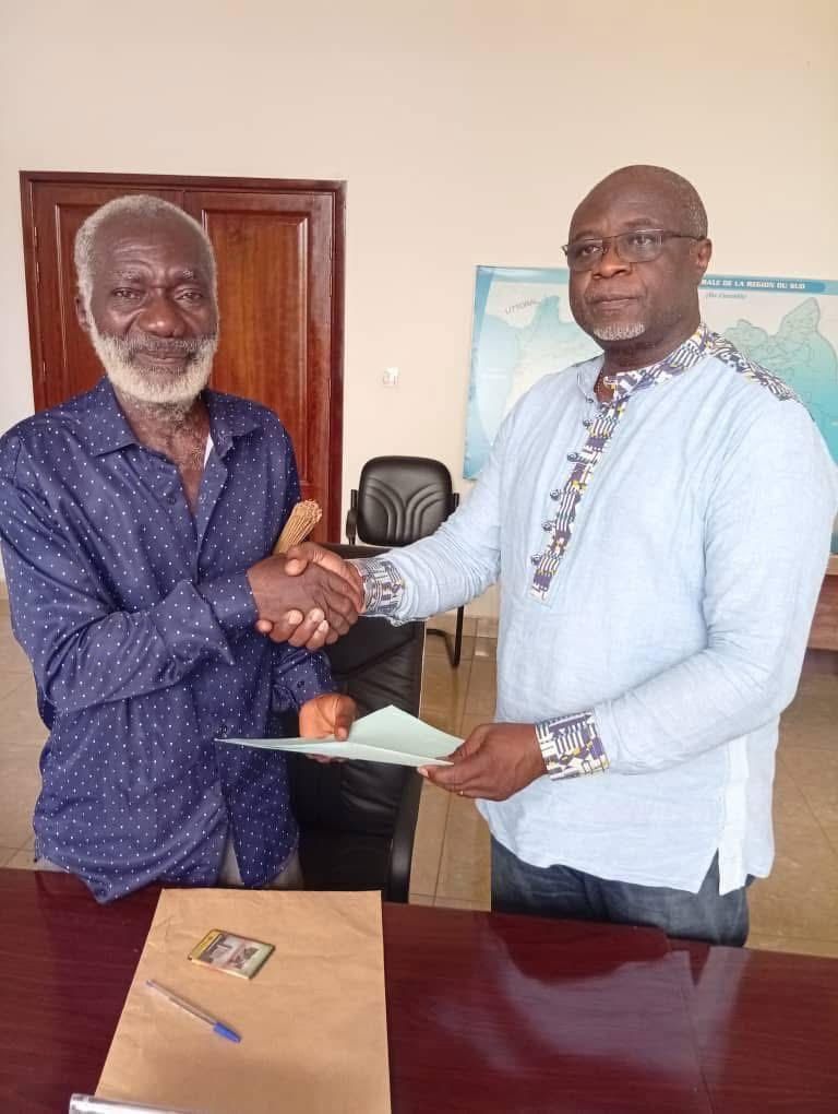 Cameroun : Le Candidat Indépendant Eyenga Nkoumou Jean Jacques dépose son dossier pour la présidentielle 2025