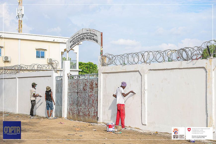 Tchad : L'Espace culturel Talino Manu fait peau neuve avec un atelier Graffiti