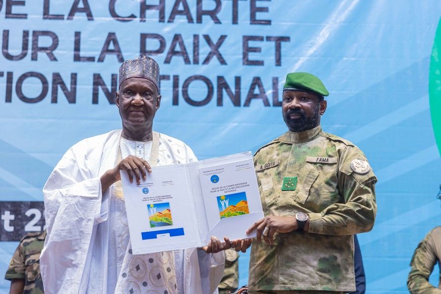 Mali : le pays se dote d’une Charte nationale pour consolider l’unité et la cohésion