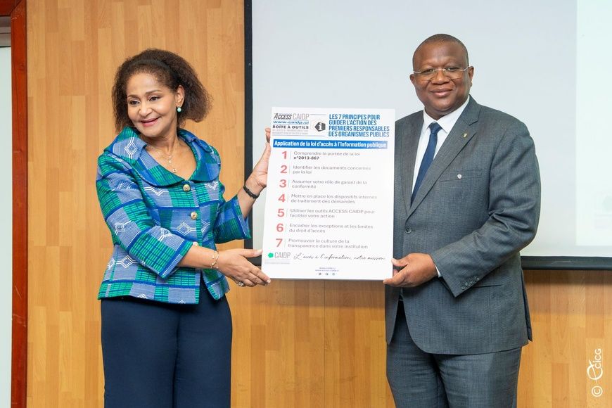 Côte d’Ivoire : Lancement d’ACCESS CAIDP, une plateforme innovante pour un accès transparent à l’information publique