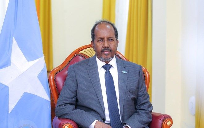 Le Président somalien entame une visite de travail de 48 heures à Djibouti