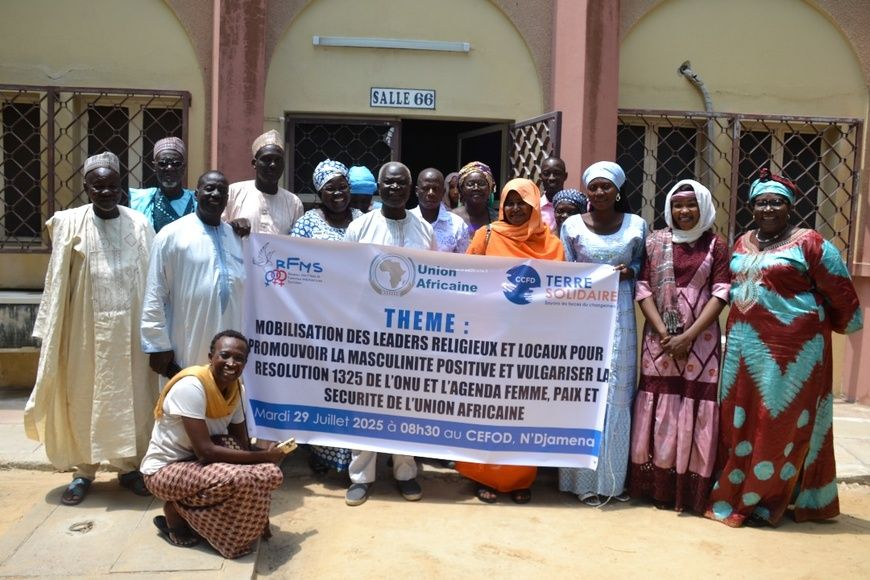 Tchad : le Réseau des filles et femmes médiatrices sociales mobilise les leaders religieux et communautaires