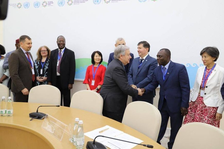 Le Tchad à la Conférence des Nations Unies sur les pays sans littoral