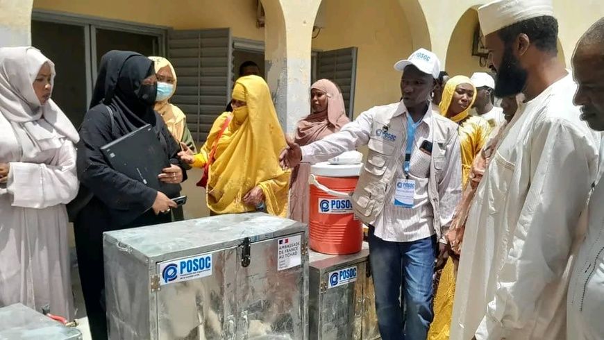 Tchad : la POSOC remet des attestations de fin de formation dans divers métiers à 250 jeunes