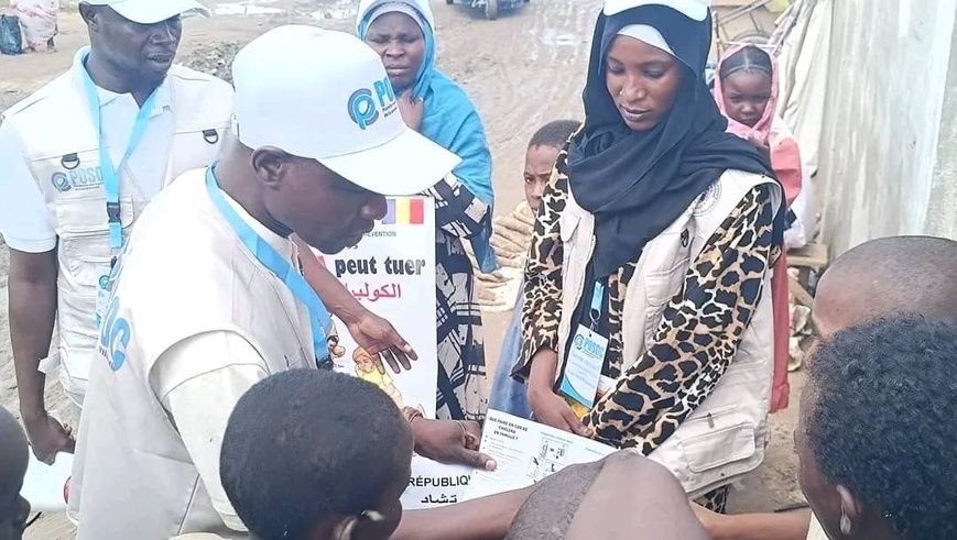 Tchad : Campagne de sensibilisation contre le choléra à Abéché
