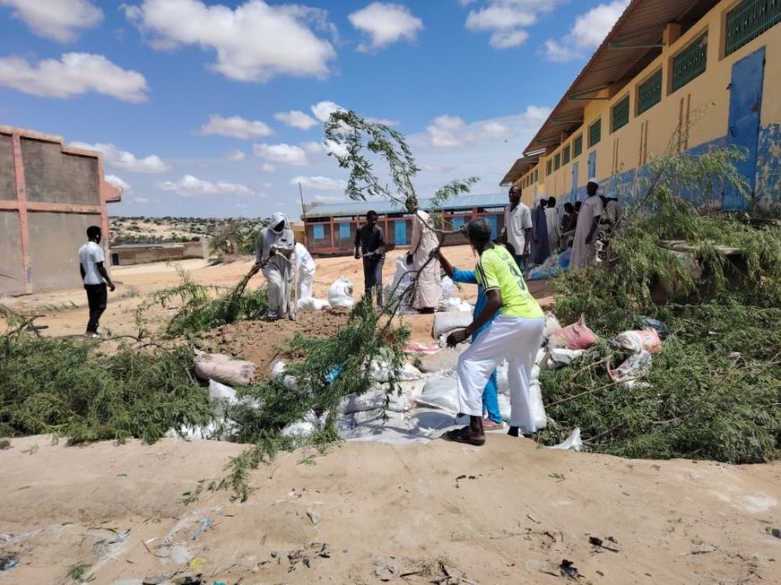 Pluie torrentielle à Mao : L’École Moto menacée par un Ravin