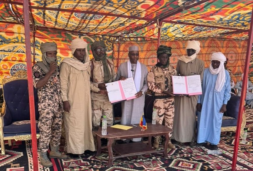 Tchad : le gouvernement signe un accord de paix additionnel avec deux mouvements dans le Tibesti
