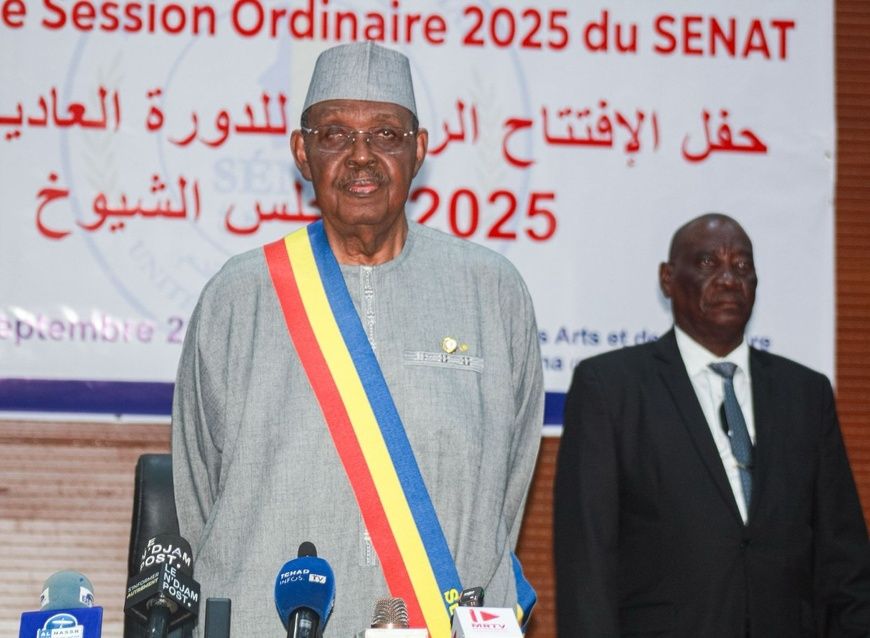 Tchad : le président du Sénat lance un appel à l’unité à l'ouverture de la 2ème session 2025