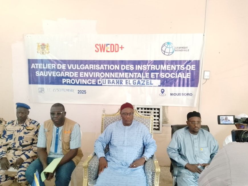 Tchad : lancement d’un atelier de vulgarisation des instruments de sauvegarde environnementale et sociale à Moussoro