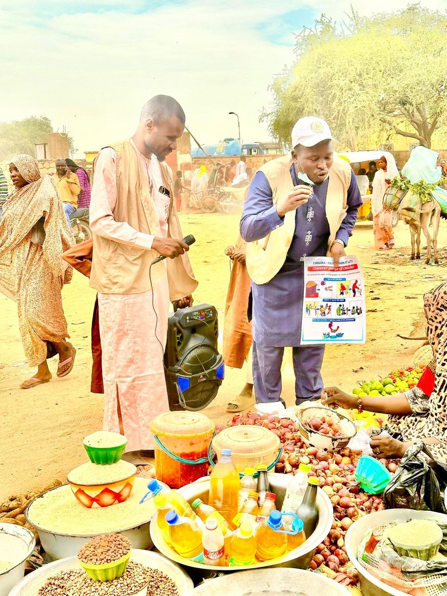 Tchad : Sensibilisation au choléra à l'abattoir d'Abéché